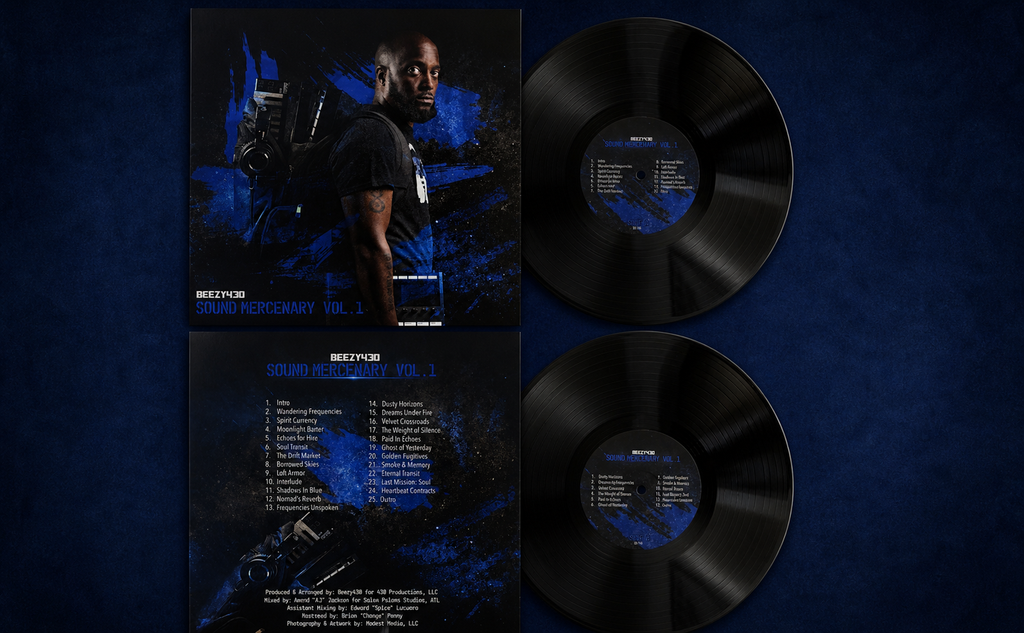 Beezy430 - Sound Mercenary Vol. 1 (Limited Edition Autographed Bundle)