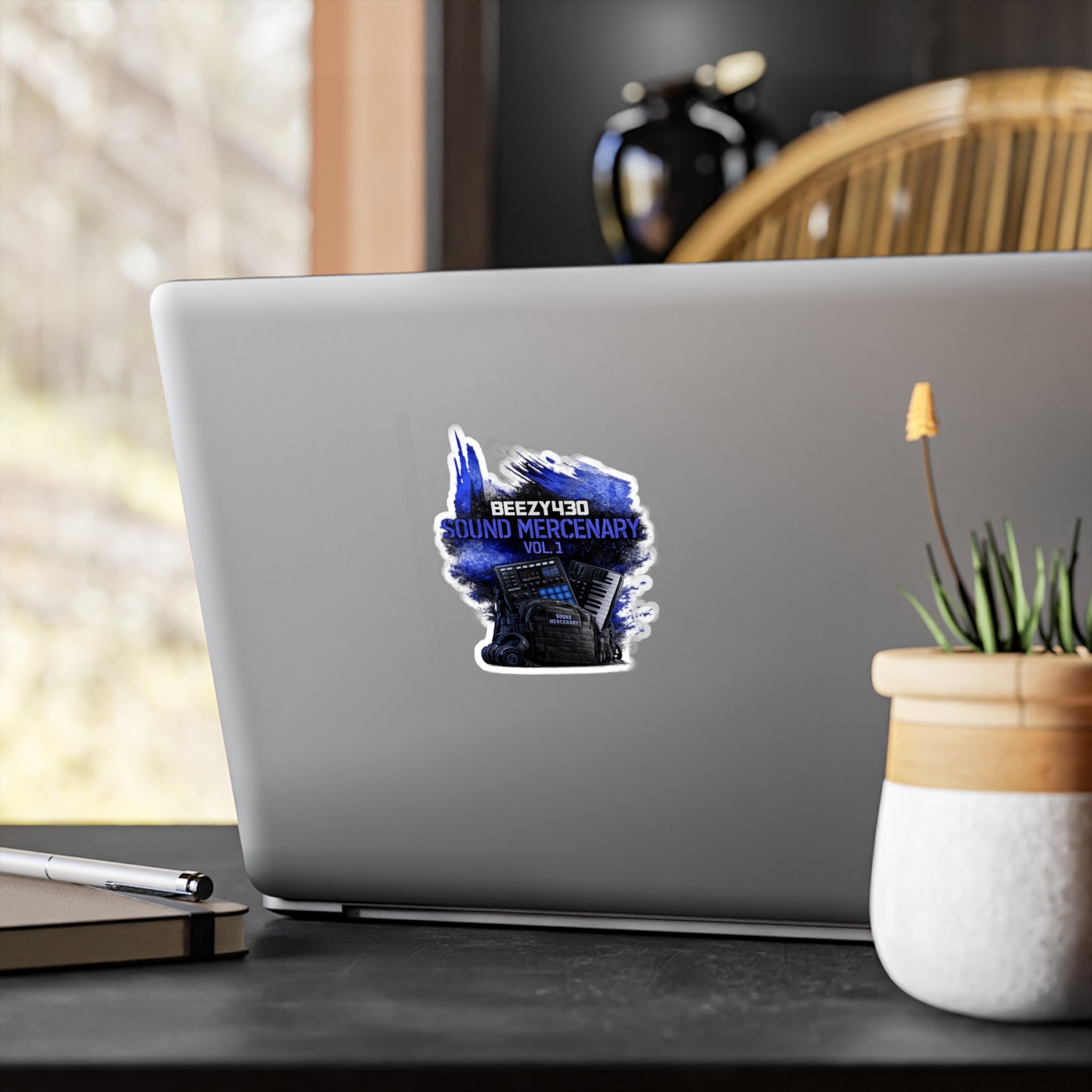 Sound Mercenary Vol. 1 Vinyl Kiss-Cut Sticker