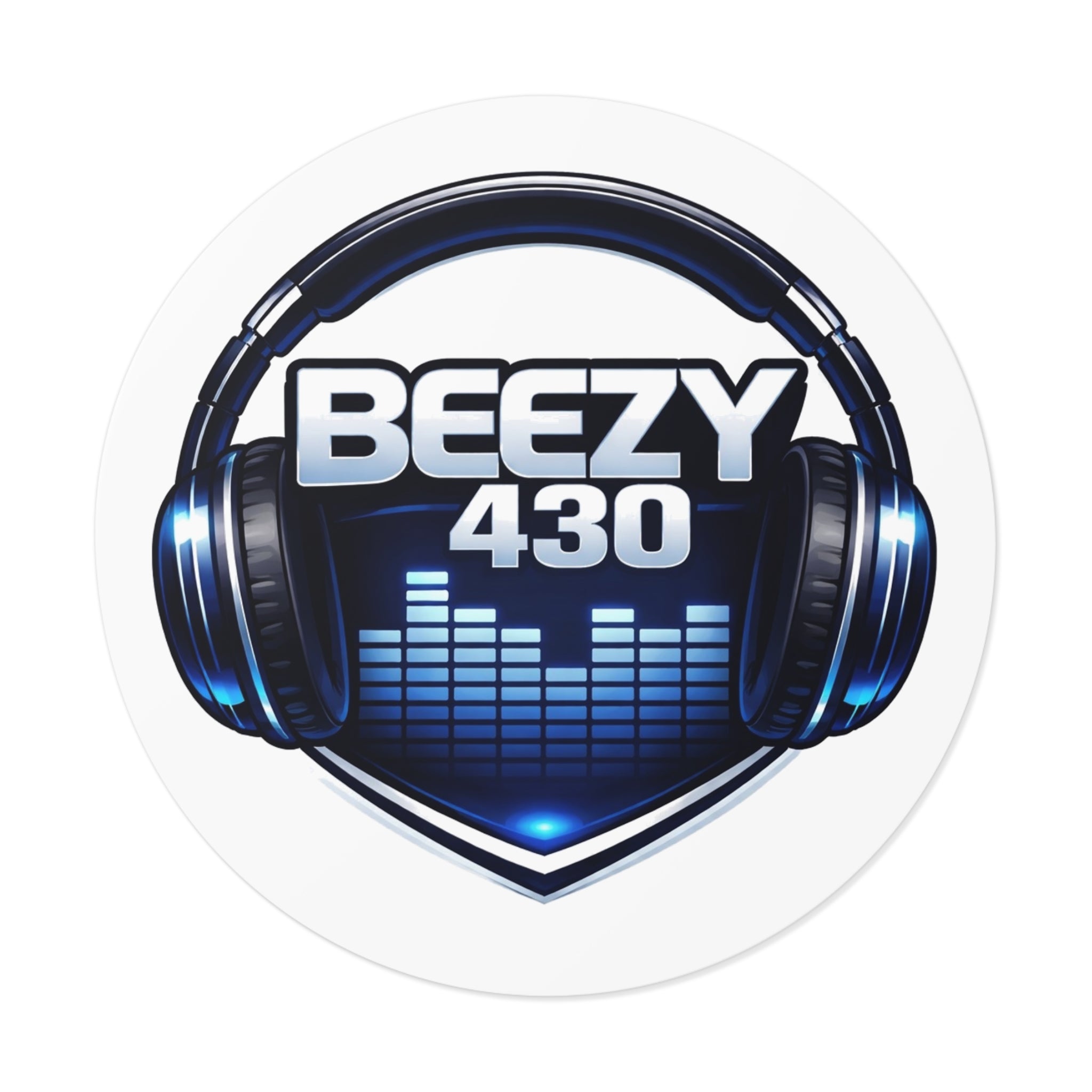 Beezy430 Round Vinyl Sticker
