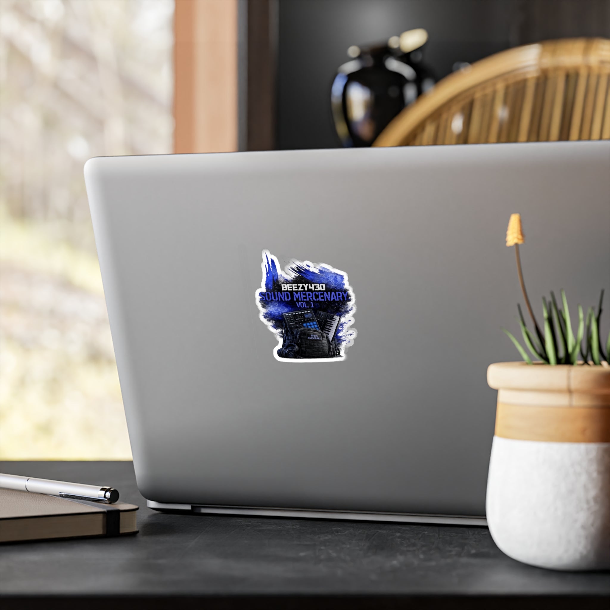 Sound Mercenary Vol. 1 Vinyl Kiss-Cut Sticker