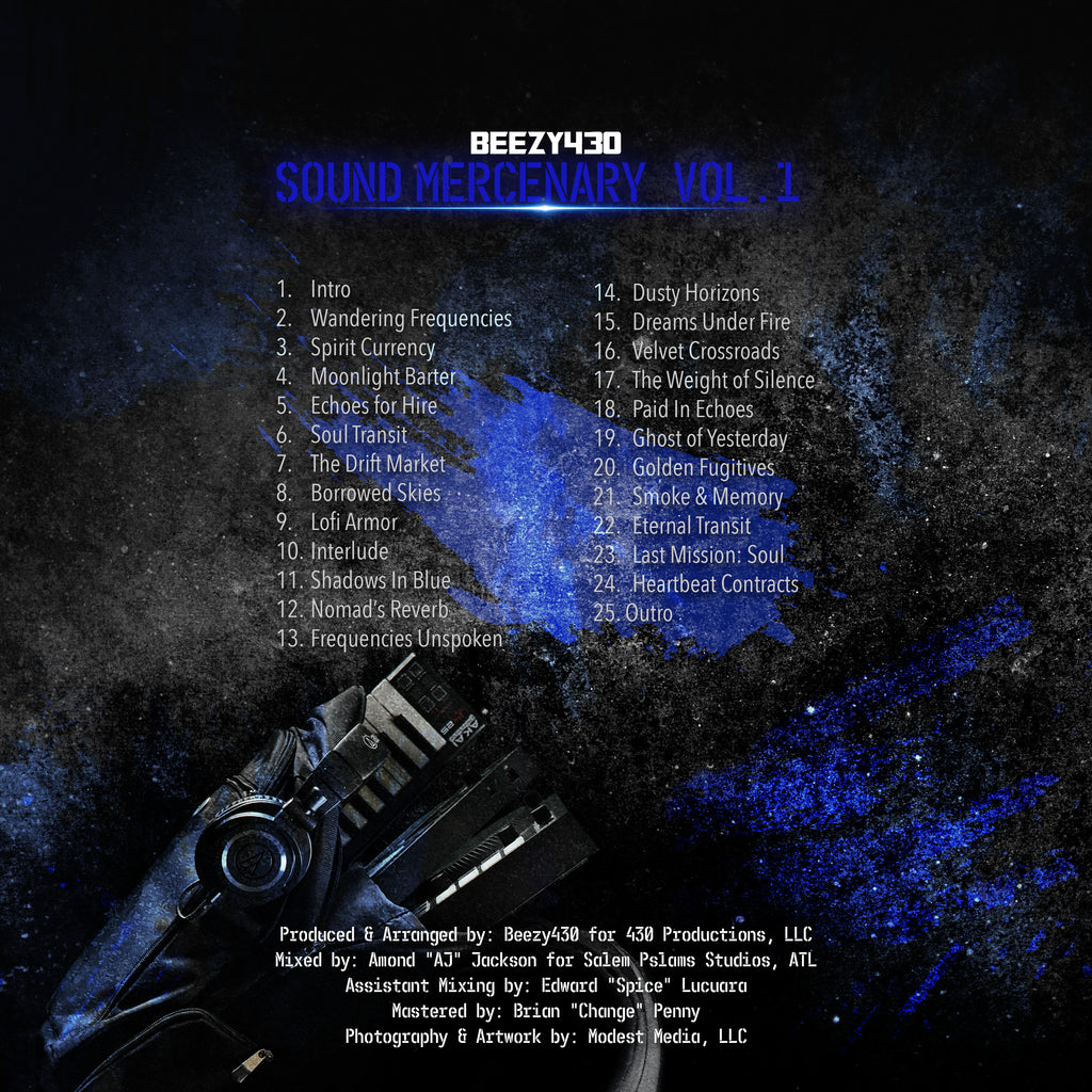 Beezy430 - Sound Mercenary Vol. 1 (Limited Edition Autographed Bundle)