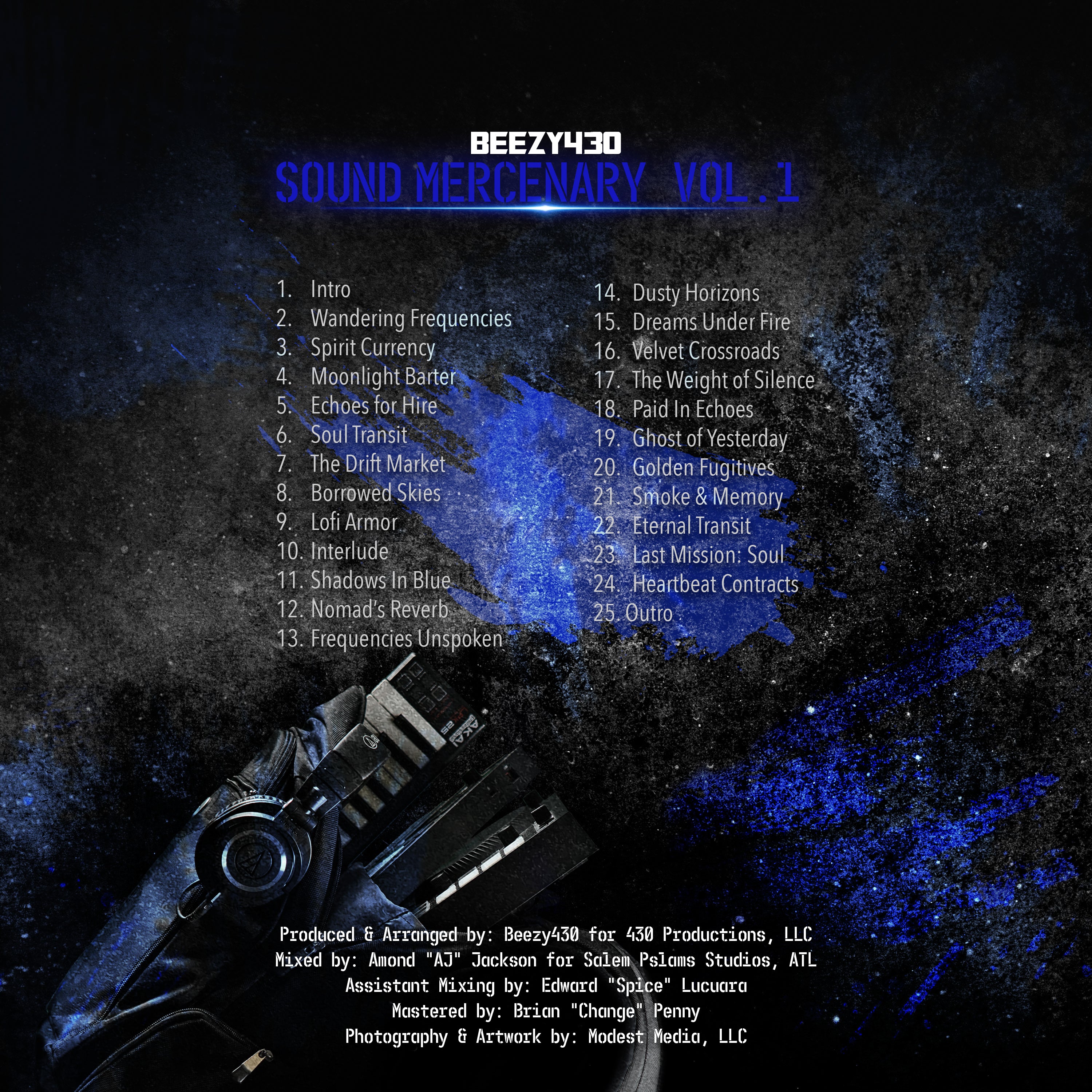 Beezy430 - Sound Mercenary Vol. 1 (Limited Edition Autographed Bundle)